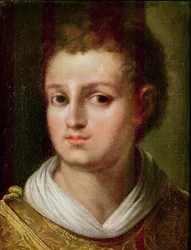 Self-Portrait as Saint Stephen